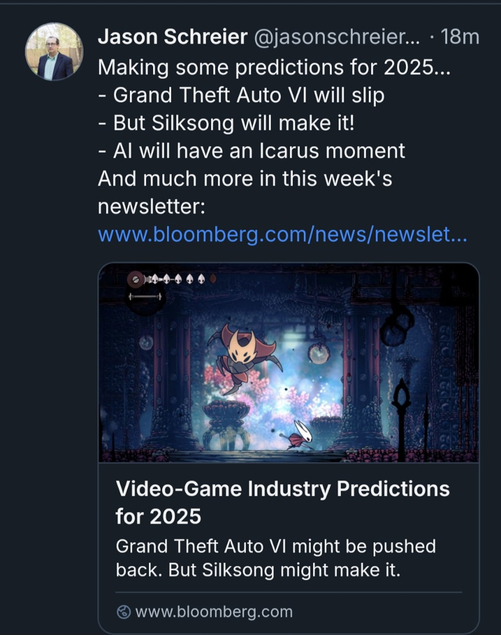 پیش‌ بینی‌ های جیسون شرایر برای ۲۰۲۵