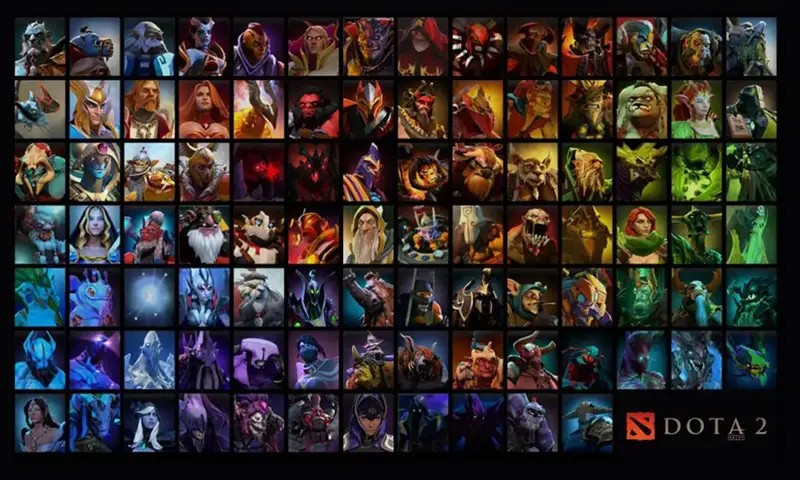 بازی Dota 2 قهرمان ها (Heroes)