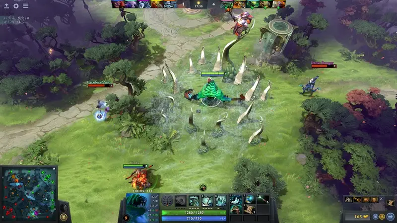گیم پلی Dota 2