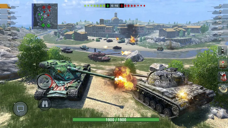 بازی World of tanks Blitz