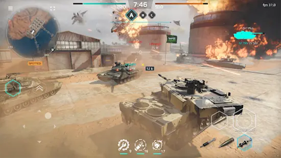 بازی MWT Tank Battles