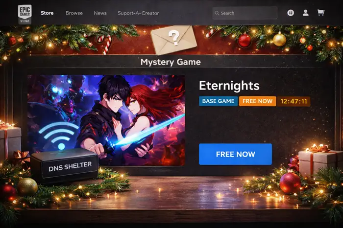 بازی های رایگان اپیک گیمز در کریسمس