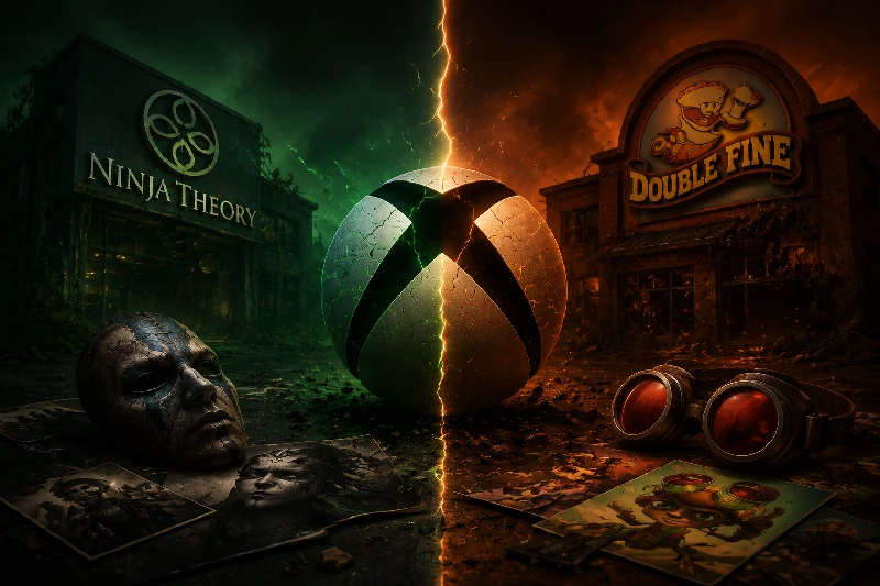 مایکروسافت قصد دارد استودیوهای Ninja Theory و Double Fine را تعطیل کند